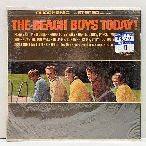 y*n様 The Beach Boys Today us オリジナル レコード USオリジナル