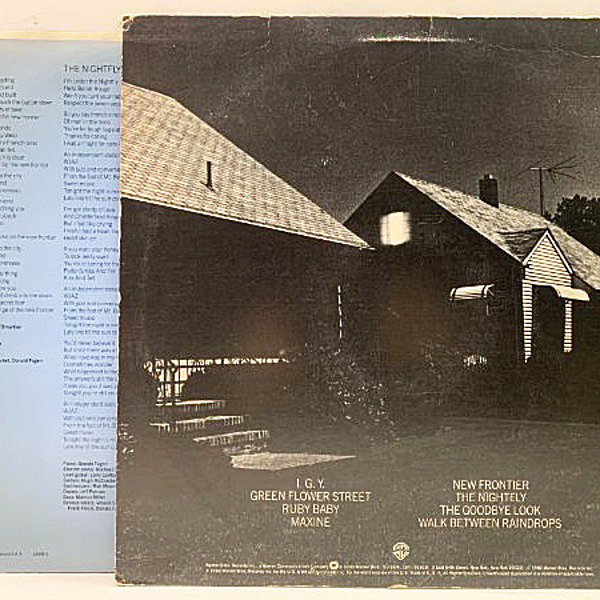 DONALD FAGEN / The Nightfly (LP) / Warner Bros. | WAXPEND RECORDS