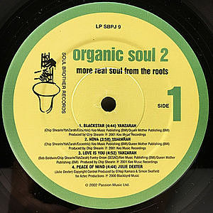 VARIOUS / Organic Soul 2 - More Real Soul From The Roots (LP