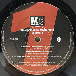 VARIOUS / Classic Mellow Mastercuts Volume 4 (LP) / Mastercuts
