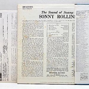 SONNY ROLLINS / The Sound Of Sonny (LP) / Riverside | WAXPEND RECORDS