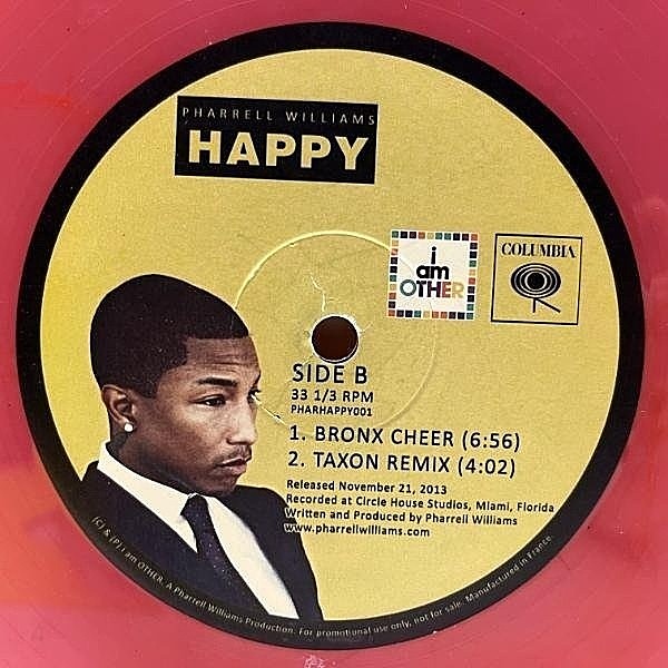 PHARRELL WILLIAMS / Happy (12) / Not On Label | WAXPEND RECORDS