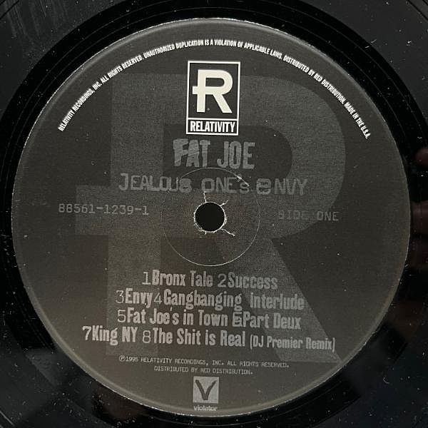 FAT JOE / Jealous One's Envy (LP) / Relativity | WAXPEND RECORDS