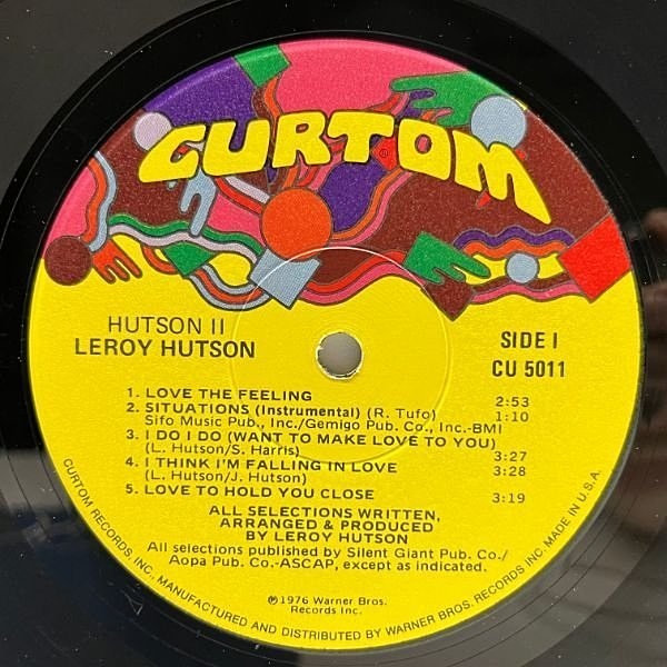 LEROY HUTSON / Hutson II (LP) / Curtom | WAXPEND RECORDS