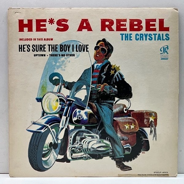 CRYSTALS / He's A Rebel (LP) / Philles | WAXPEND RECORDS