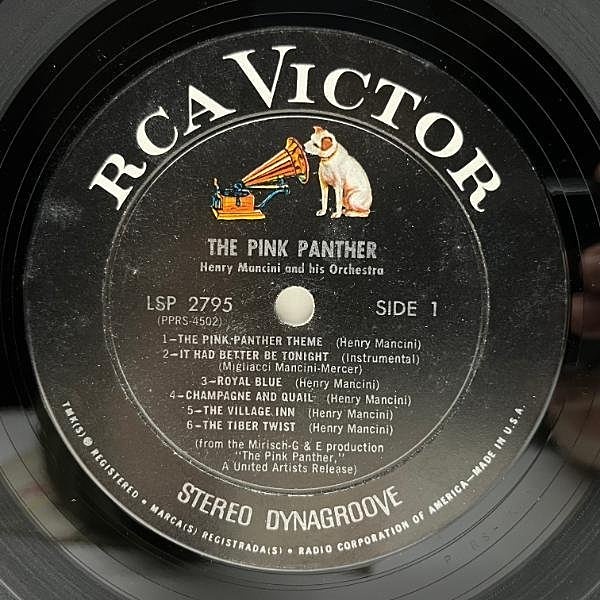 HENRY MANCINI / The Pink Panther (O.S.T.) (LP) / RCA Victor