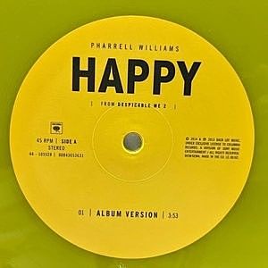 PHARRELL WILLIAMS / Happy (12) / Columbia | WAXPEND RECORDS