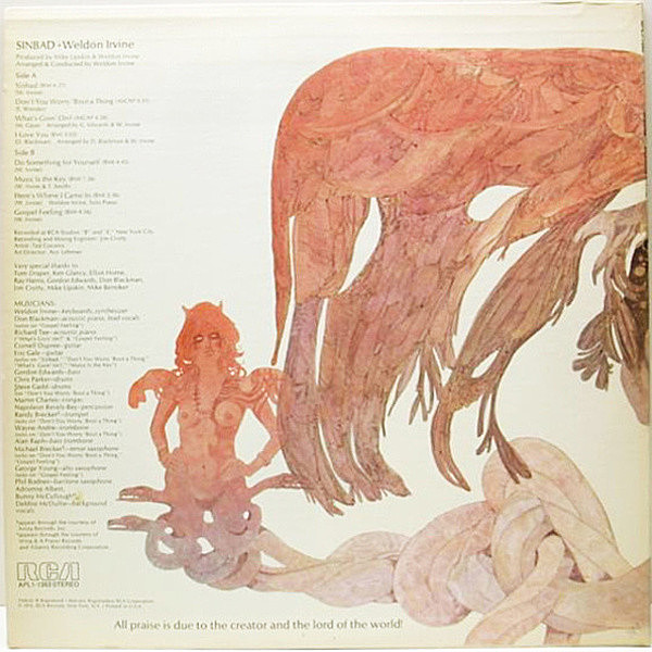WELDON IRVINE / Sinbad (LP) / RCA Victor | WAXPEND RECORDS