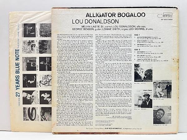 LOU DONALDSON / Alligator Bogaloo (LP) / Blue Note | WAXPEND RECORDS