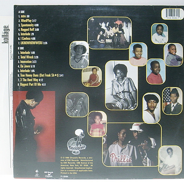 BAHAMADIA / Kollage (LP) / Chrysalis | WAXPEND RECORDS