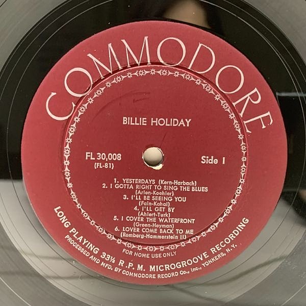 BILLIE HOLIDAY / Twelve Of Her Greatest Interpretations - Strange