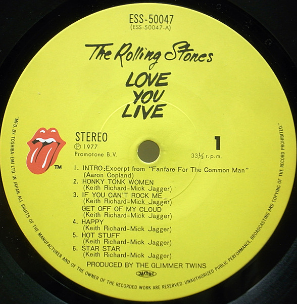 ROLLING STONES / Love You Live (LP) / Rolling Stones | WAXPEND RECORDS