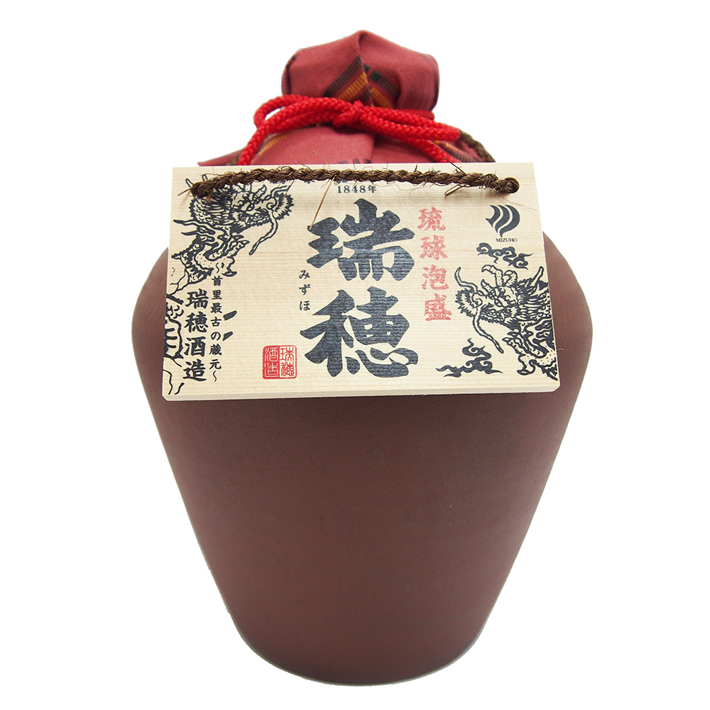 琉球泡盛 瑞穂 一升壺 熟成3年古酒 43度1800ml【送料込み】の通販・お