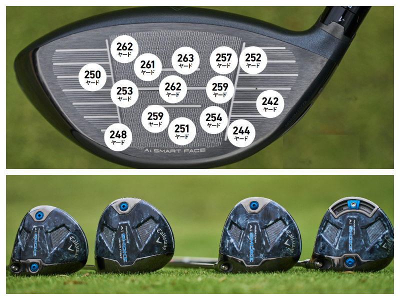 フェースのどこに当たると1番飛ぶ…!? パラダイム Ai SMOKEシリーズを