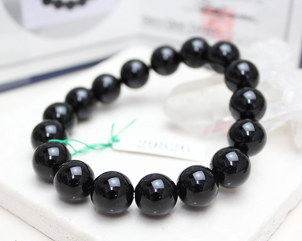 最強の魔除け モリオンブレスレット黒水晶 モリオンブレスレット 浄化