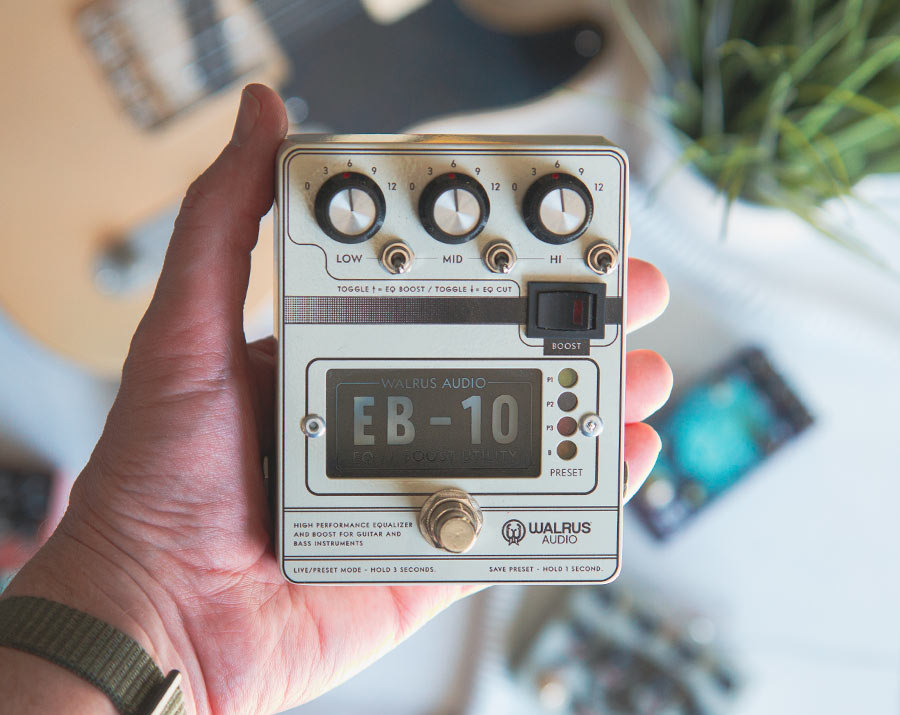 EB-10 Preamp / EQ / Boost Tech Demo