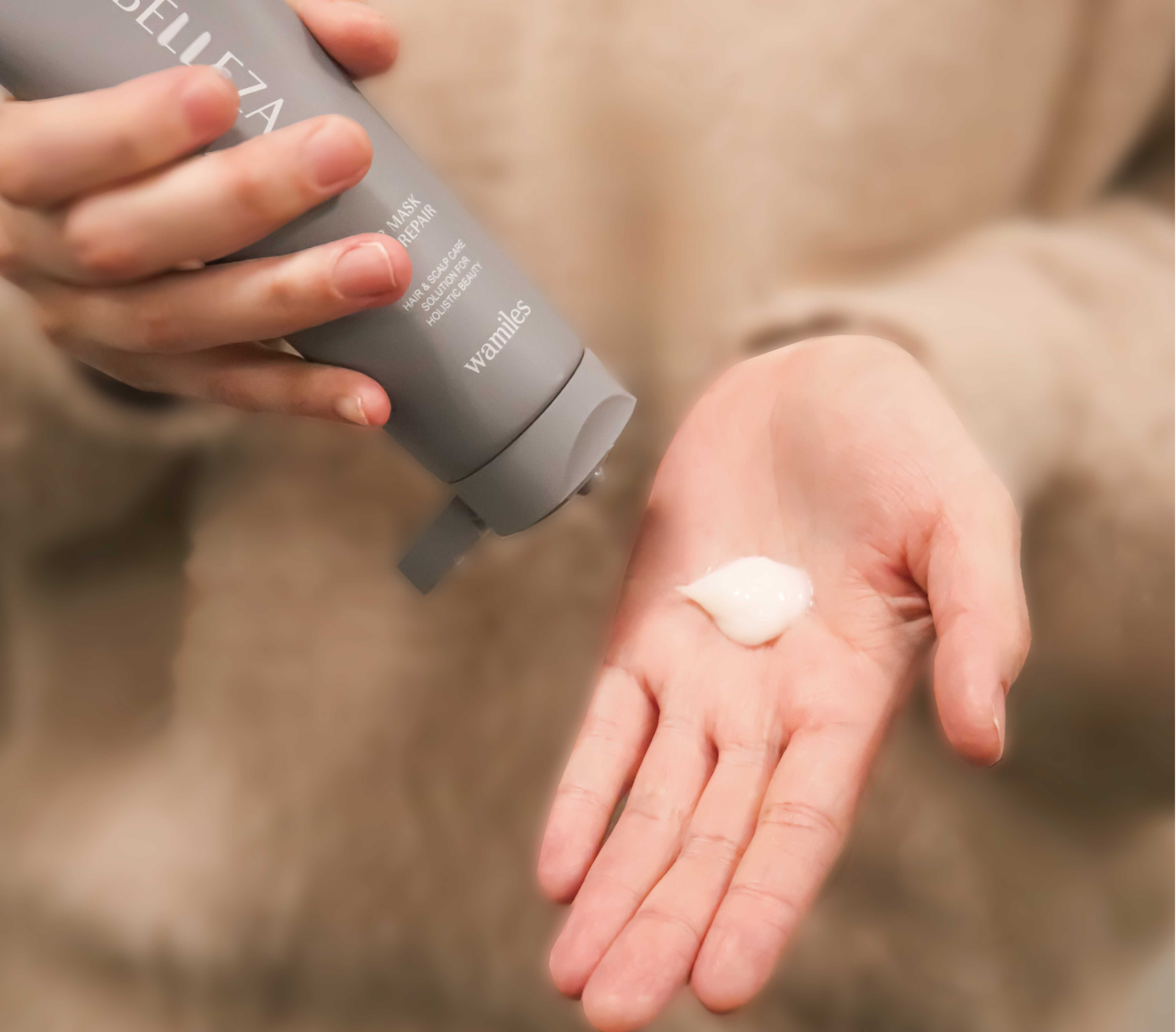 つるんとまとまるツヤ髪に！新アイテム“ベレッサ ヘアーマスク”の