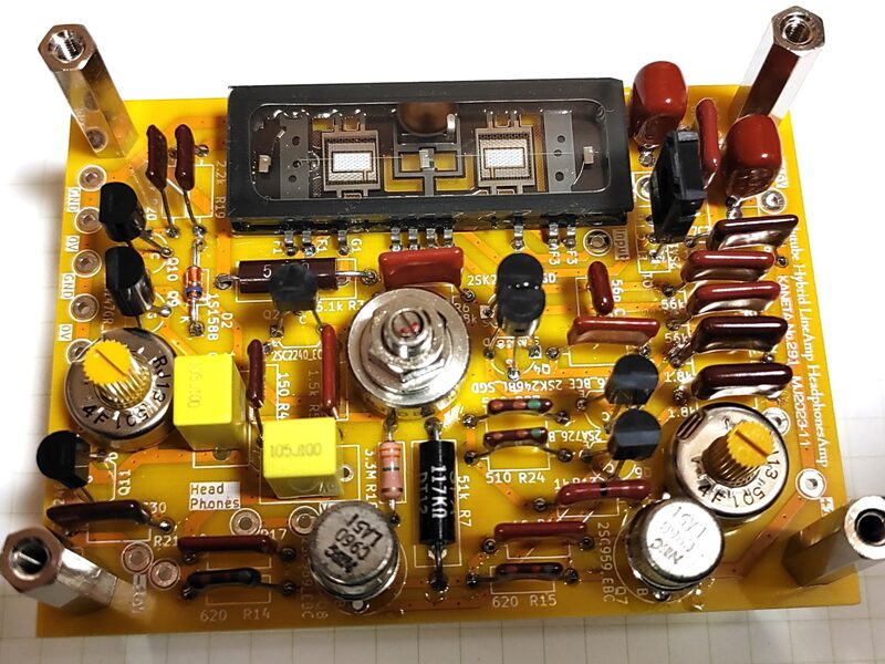 プリアンプ / 自作 フォイコライザー TANGO 2SA653 2SC1161