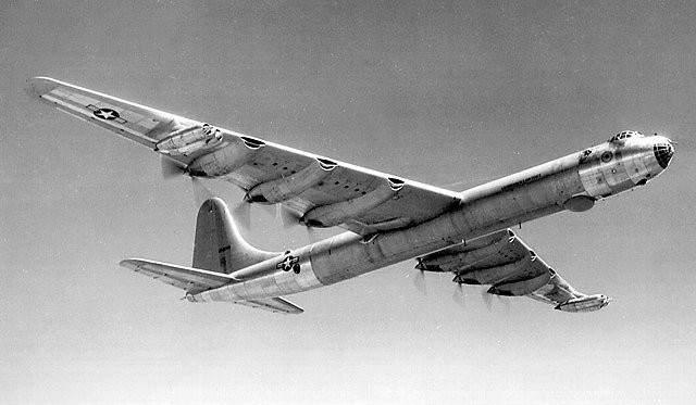 B-36: In the entire history of aviation, it is the largest combat