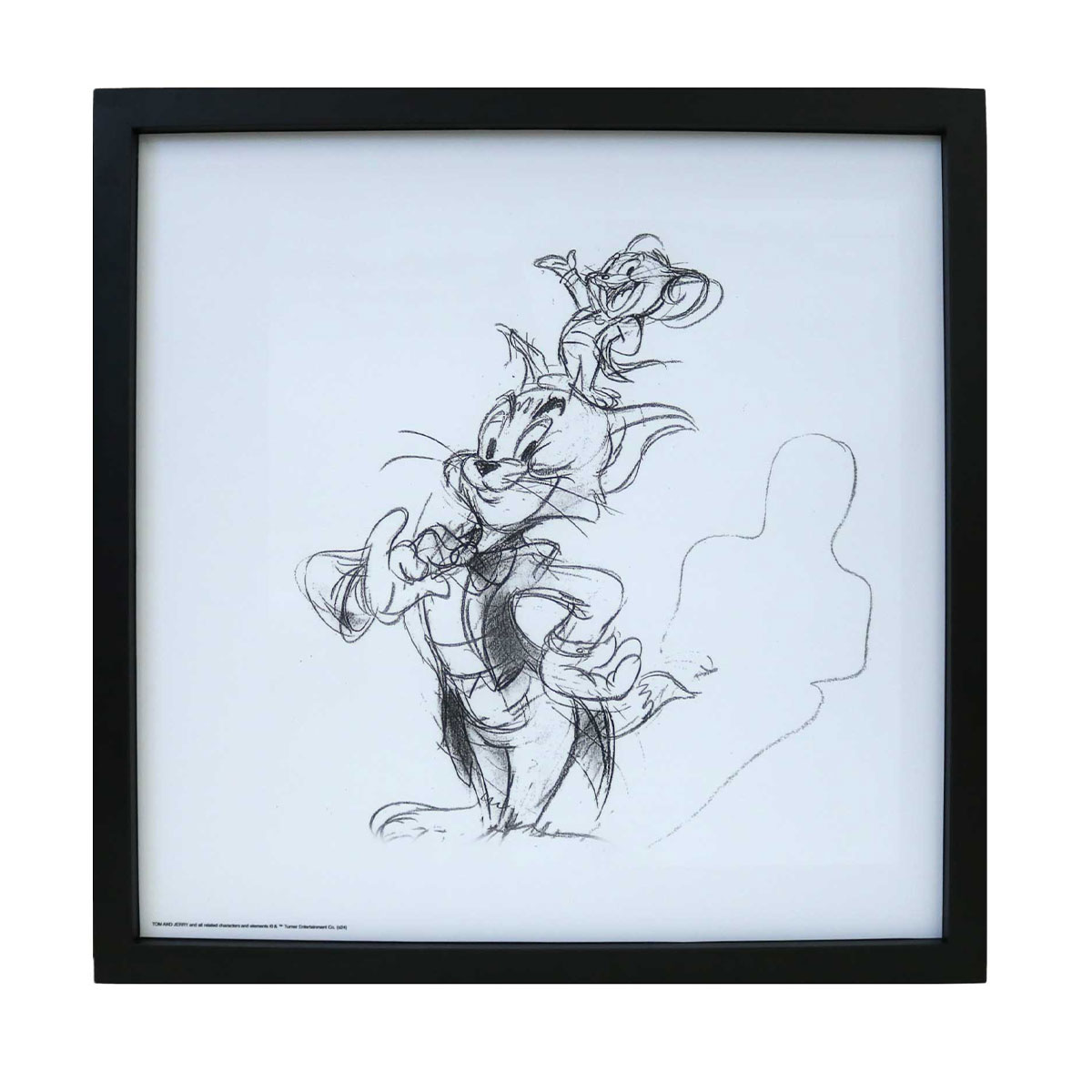 TOM and JERRY ヴィンテージポスターフレーム - TOM AND JERRY
