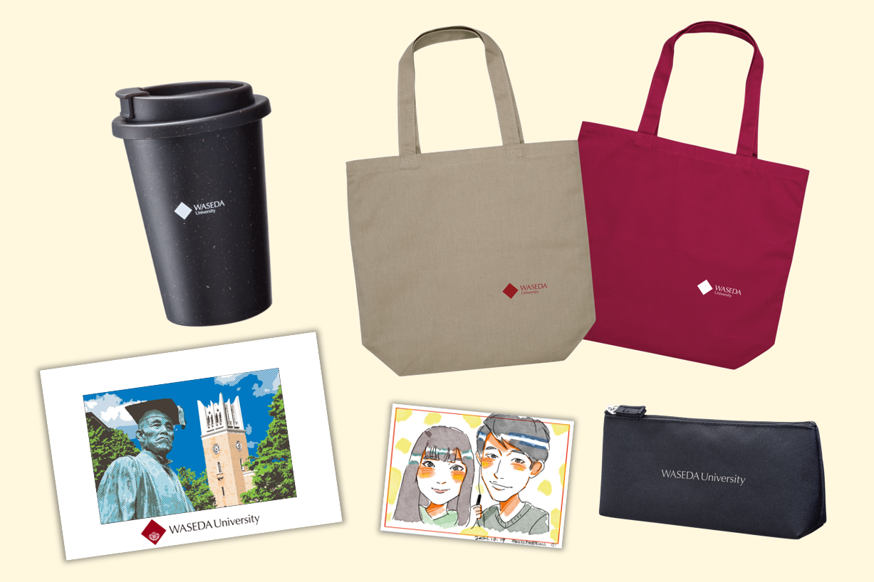 今回のオリジナルグッズをご紹介！「ペンケース」「タンブラー