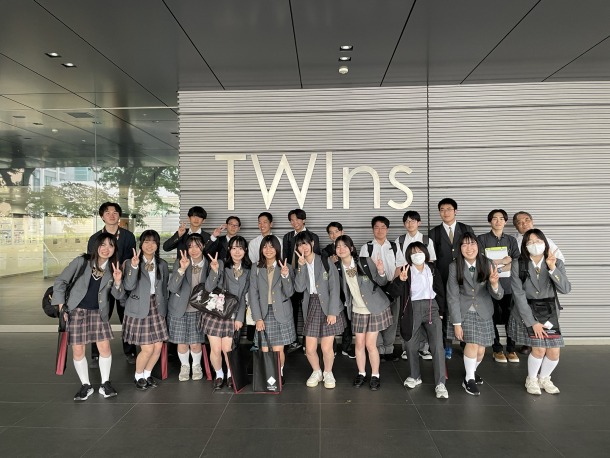 渋谷教育学園渋谷中学高等学校がTWInsに来訪 – 早稲田大学 先端生命医