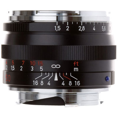 Zeiss 50mm f1.5 C Sonnar T* ZM Lens for Leica M - Black | Wex