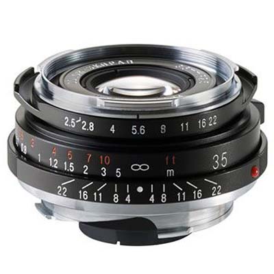 Voigtlander 35mm f2.5 VM Color-Skopar P II Lens for Leica M | Wex