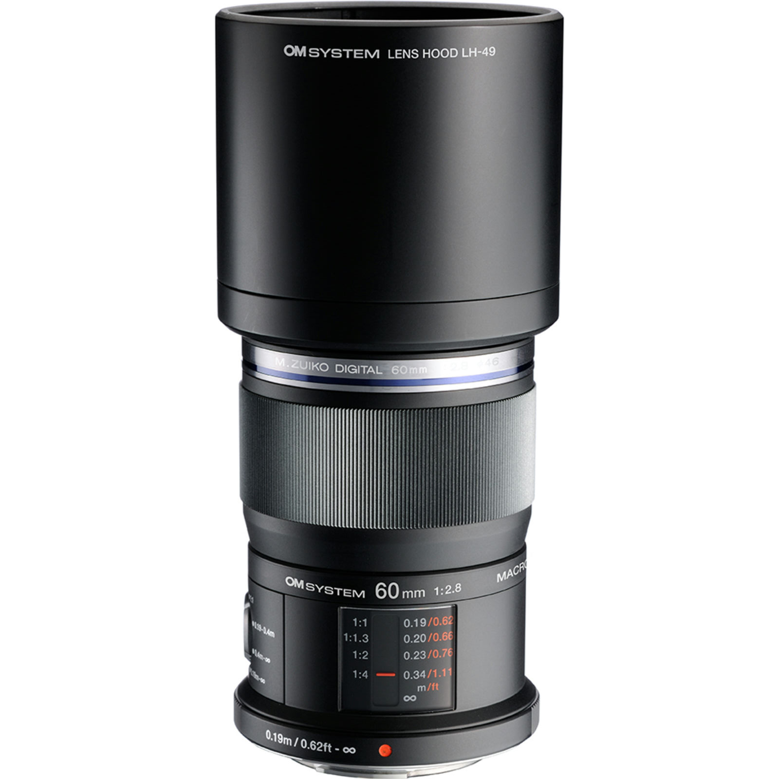 OM SYSTEM M.Zuiko Digital ED 60mm f2.8 Macro Lens | Wex Photo Video