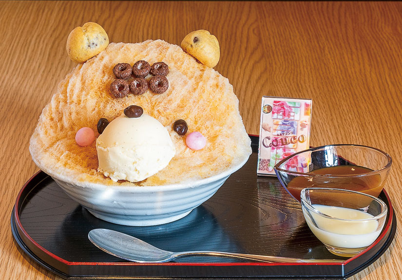 全国からファンが訪れる通年営業のかき氷カフェ「甘味処 雪屋 Conco