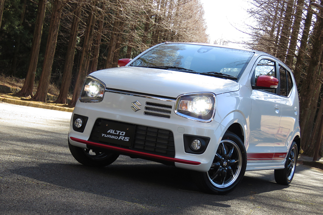 スズキ・アルトにスポーティーなターボRS登場 【ニュース】 - webCG