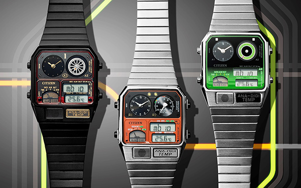 シチズンの大ヒットモデル「アナデジテンプ」から鉄道開業150周年を