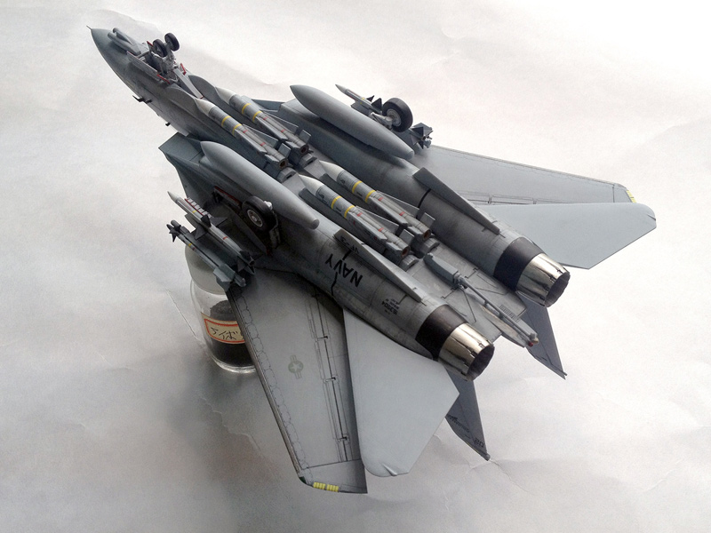 グラマン F-14Aトムキャット (ハセガワ 1/72新版)、 F-14Dトムキャット
