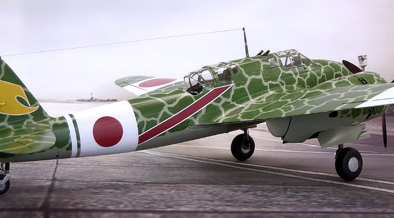 日本陸軍二式複座戦闘機屠龍キ45改丁(造形村 1/32)＜ 飛行機プラモデル