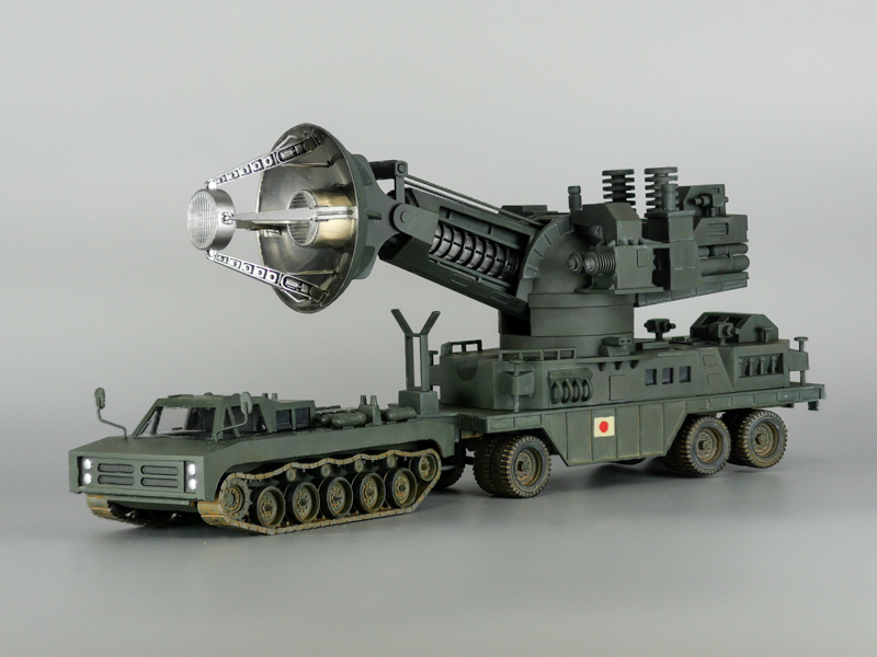 66式メーサー殺獣砲車 (WAVE 1/87(HO)スケール)＞ 特集 SF・アニメロボ
