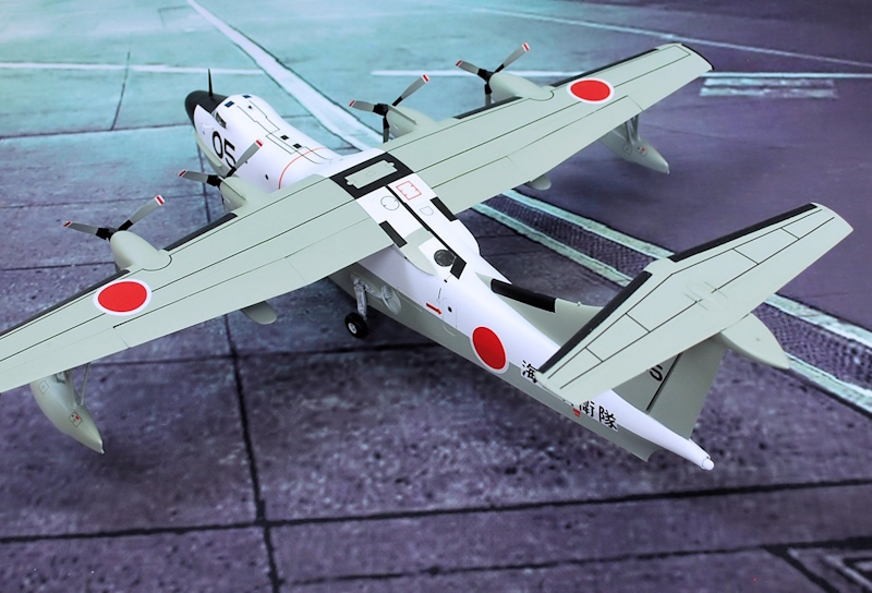 海上自衛隊対潜哨戒飛行艇PS-1(ハセガワ 1/72)＞ 誌上個展＞2023年7月号