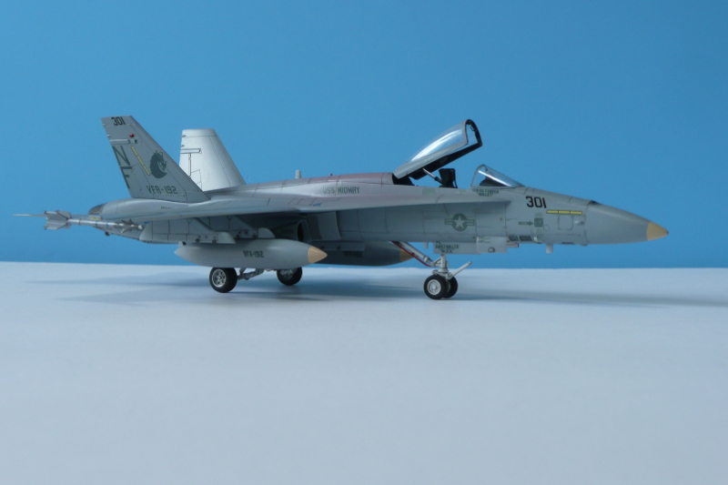 McDonnell Douglas F/A-18A “Hornet” 製作記（Hasegawa 1/72