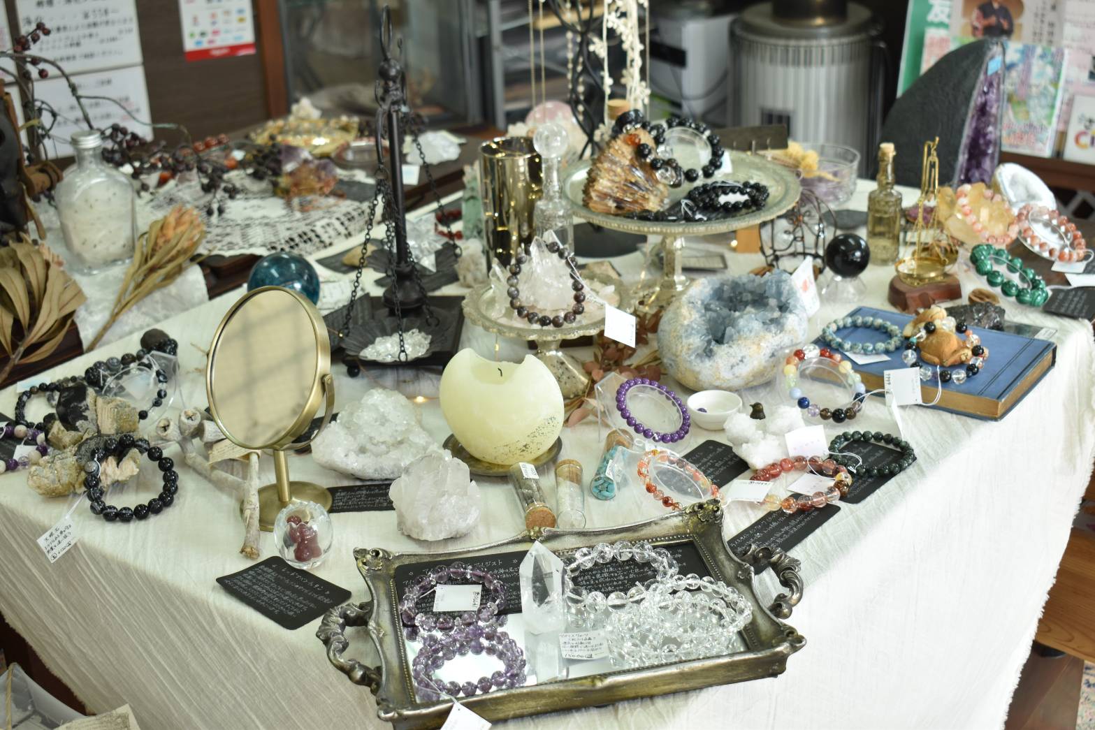 世界にひとつのアクセサリーと出会える｜小郡市「天然石ショップそらの