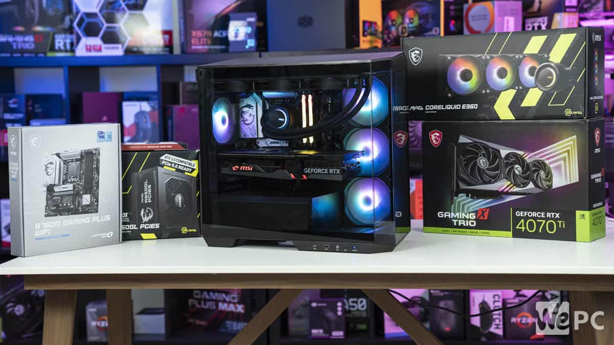B760M build: a liquid-cooled AAA gaming PC for around $1,800 | WePC