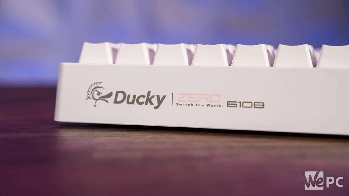 Ducky Zero 6108: The first wireless keyboard made by the legendary