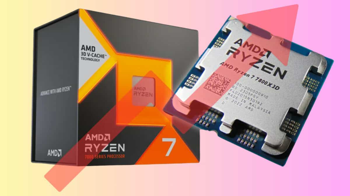AMD Ryzen 7 7800X3D sees sudden price increase ahead of a possible