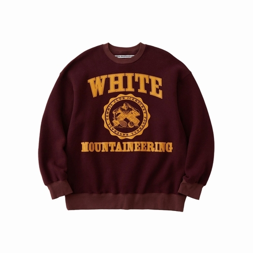 COLLEGE LOGO SWEAT SHIRT （カレッジロゴスウェットシャツ）White