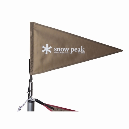 タープフラッグ カーキ snow peak（スノーピーク）｜ウエストウェブ