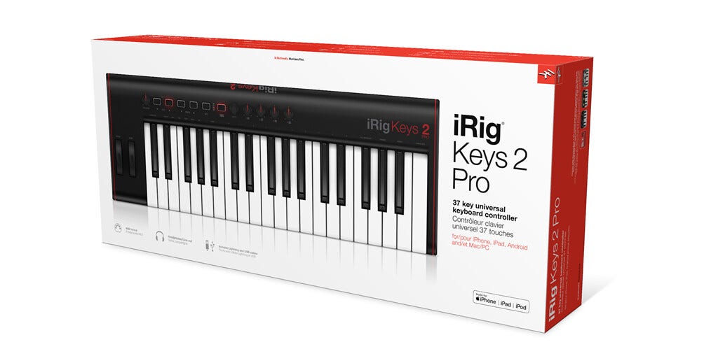 IK Multimedia iRig Keys 2 Pro MIDI Controller - Ultimate Compatibility