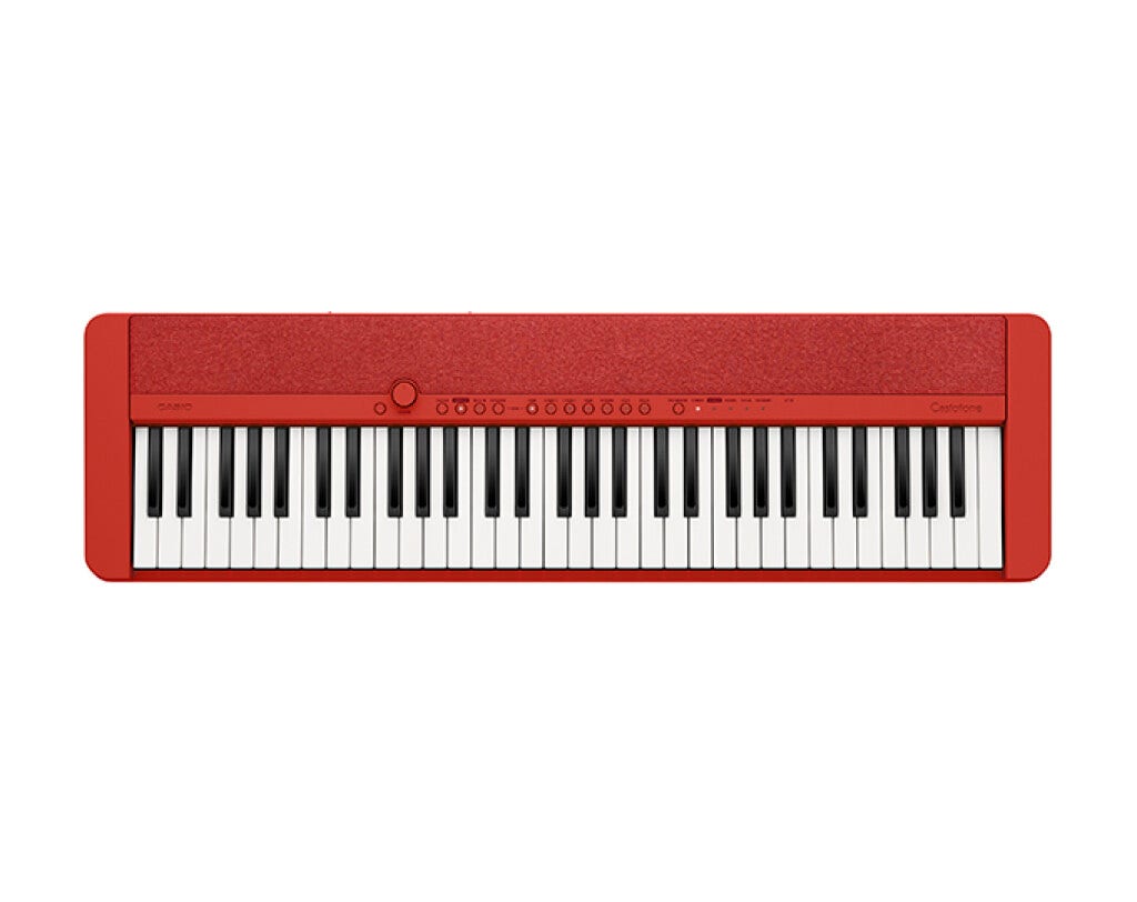 Casio CT-S1 RD Casiotone Keyboard - Stylish & Portable Music Maker