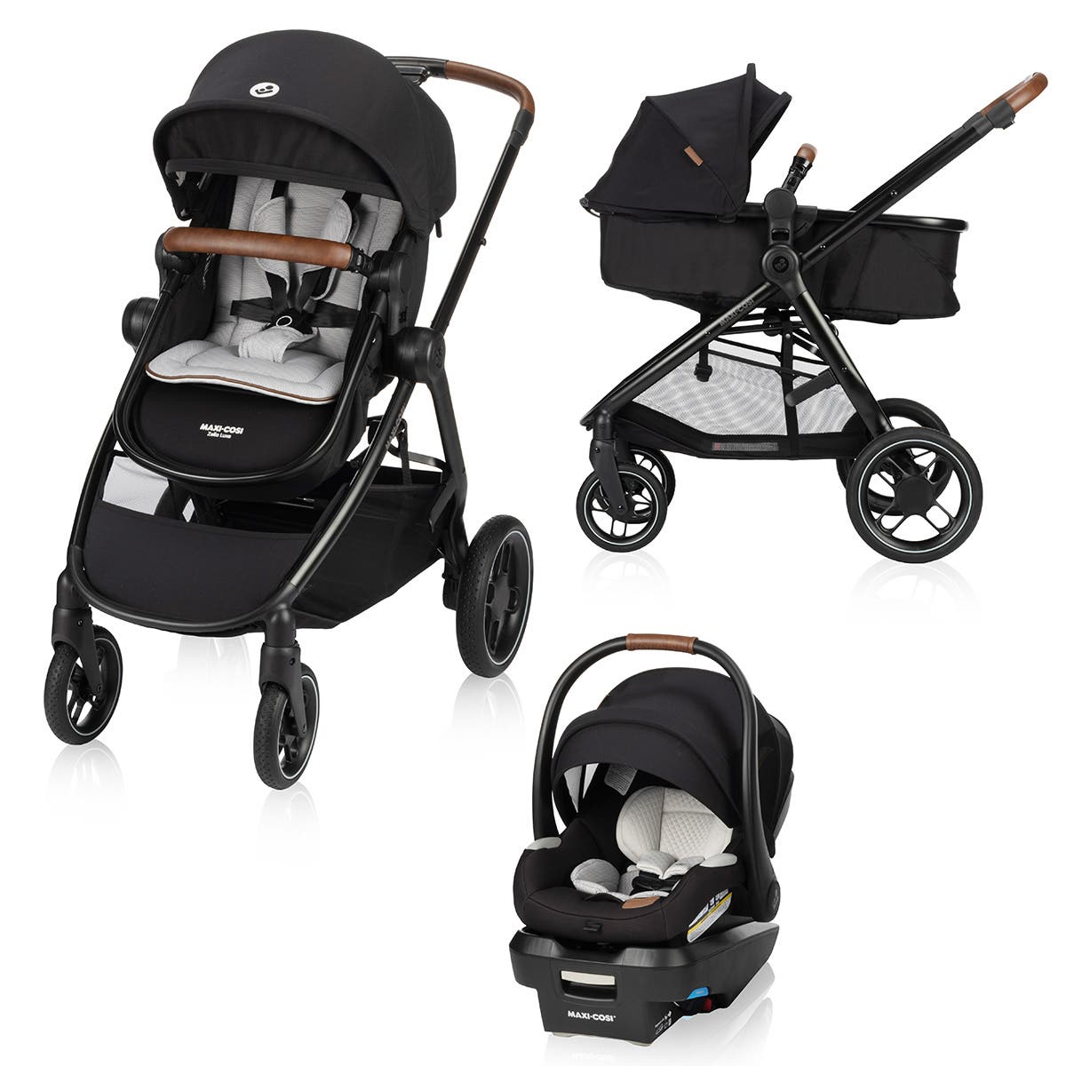 Maxi Cosi - New Generation Zelia Luxe 5-in-1 Modular Travel System