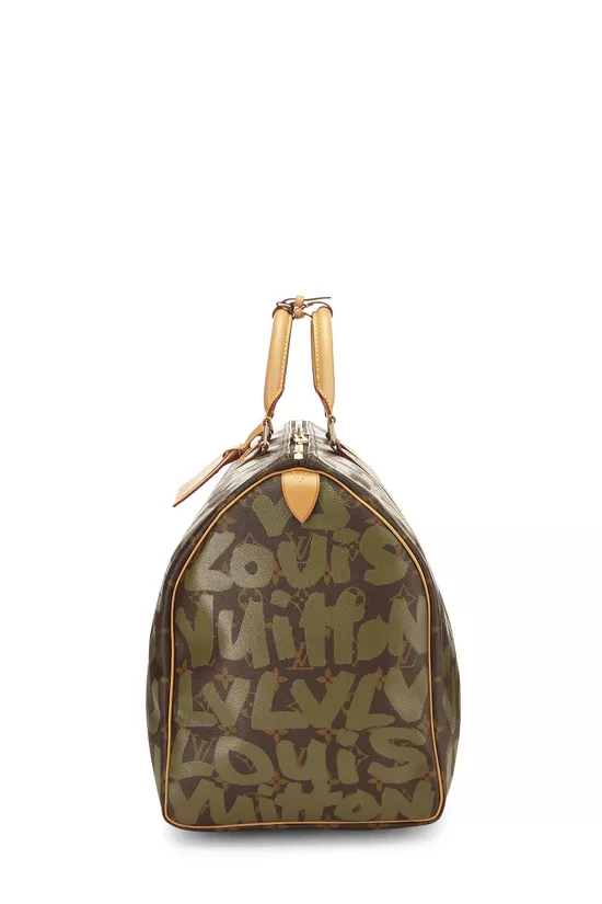 Pre-Owned Stephen Sprouse x Louis Vuitton Green Monogram Graffiti