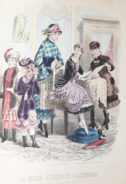 La Moda Elegante Ilustrada al Ano De 1880: Periodico De Las Familias