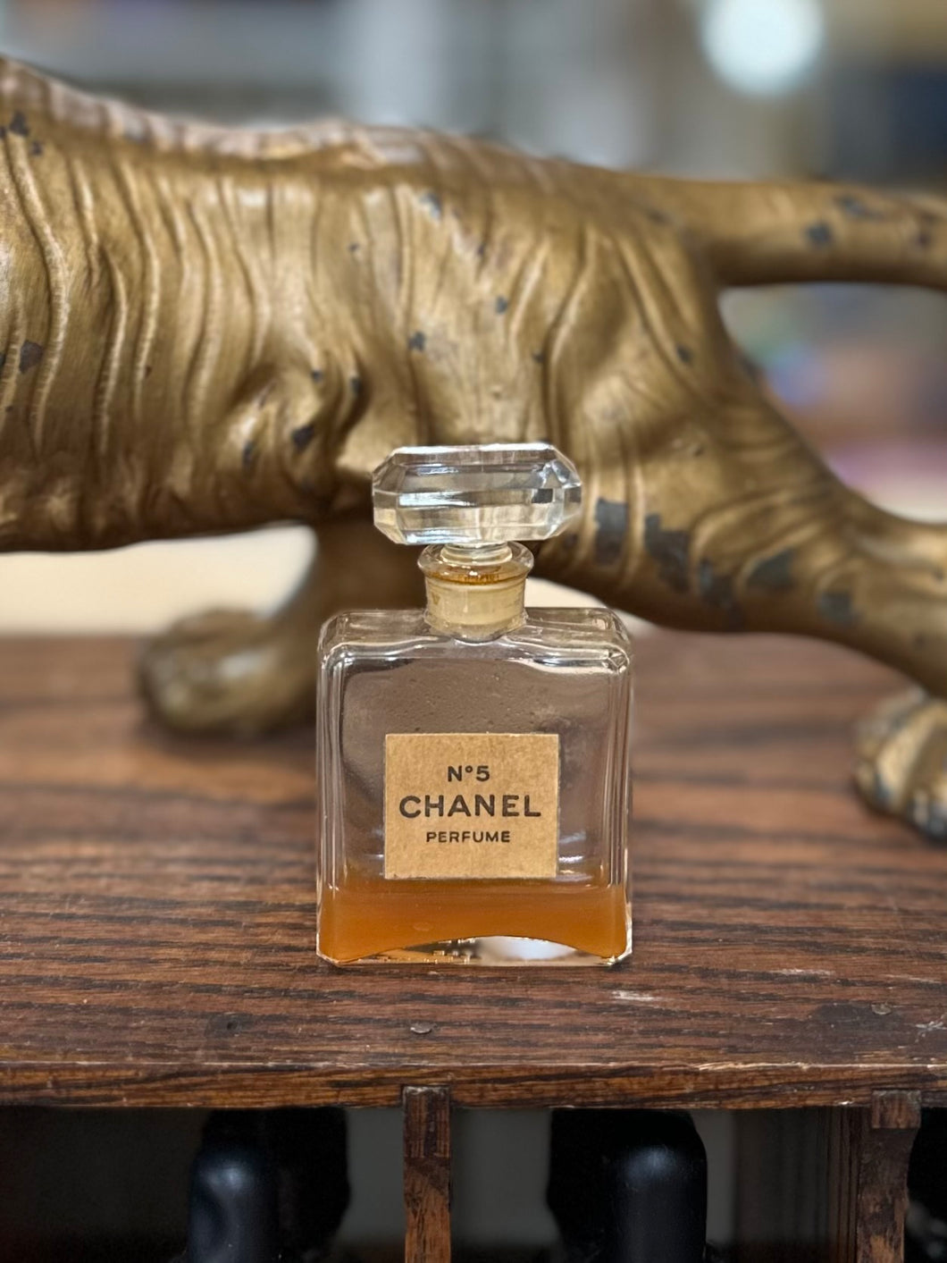 Vintage Chanel No. 5 Paris Mini Perfume Parfum Bottle France – wit