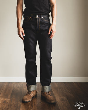Iron Heart - IH-888-XHS - 25oz Indigo Selvedge High Rise Tapered